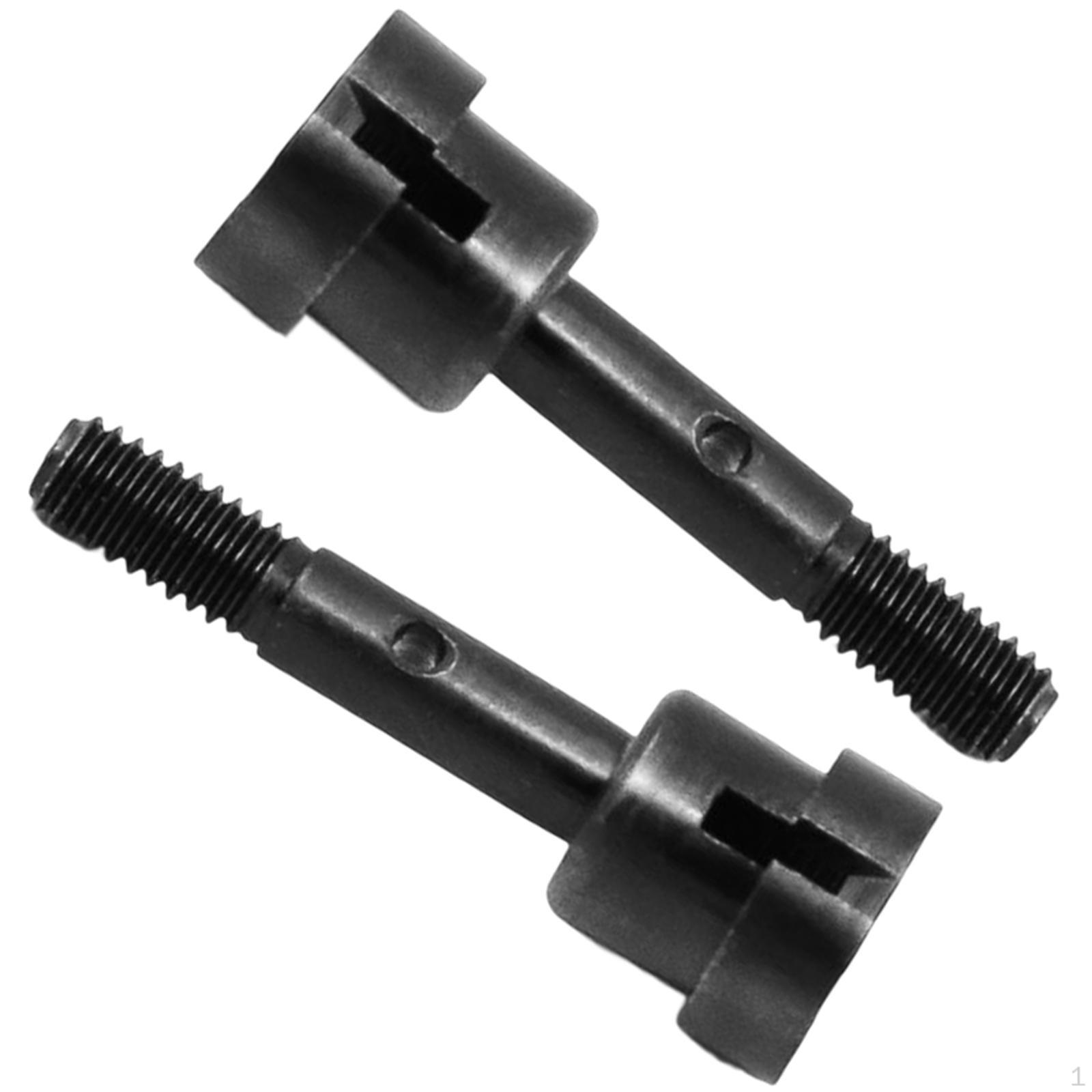 

1 Pair 1:16 Scale Metal Wheel Shafts Upgrade for HSP 94186 RC car Trucks DIY Accessory чорний