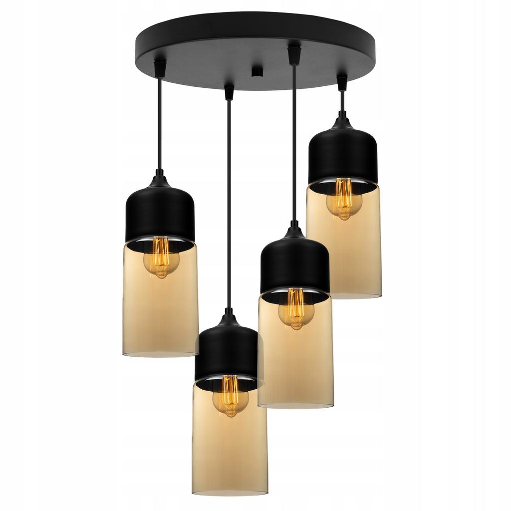 HANGING CEILING LAMP, GLASS PLAFON, LED LAMP