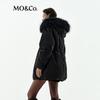 MO&Co. Detachable Hood Goose Down Jacket
