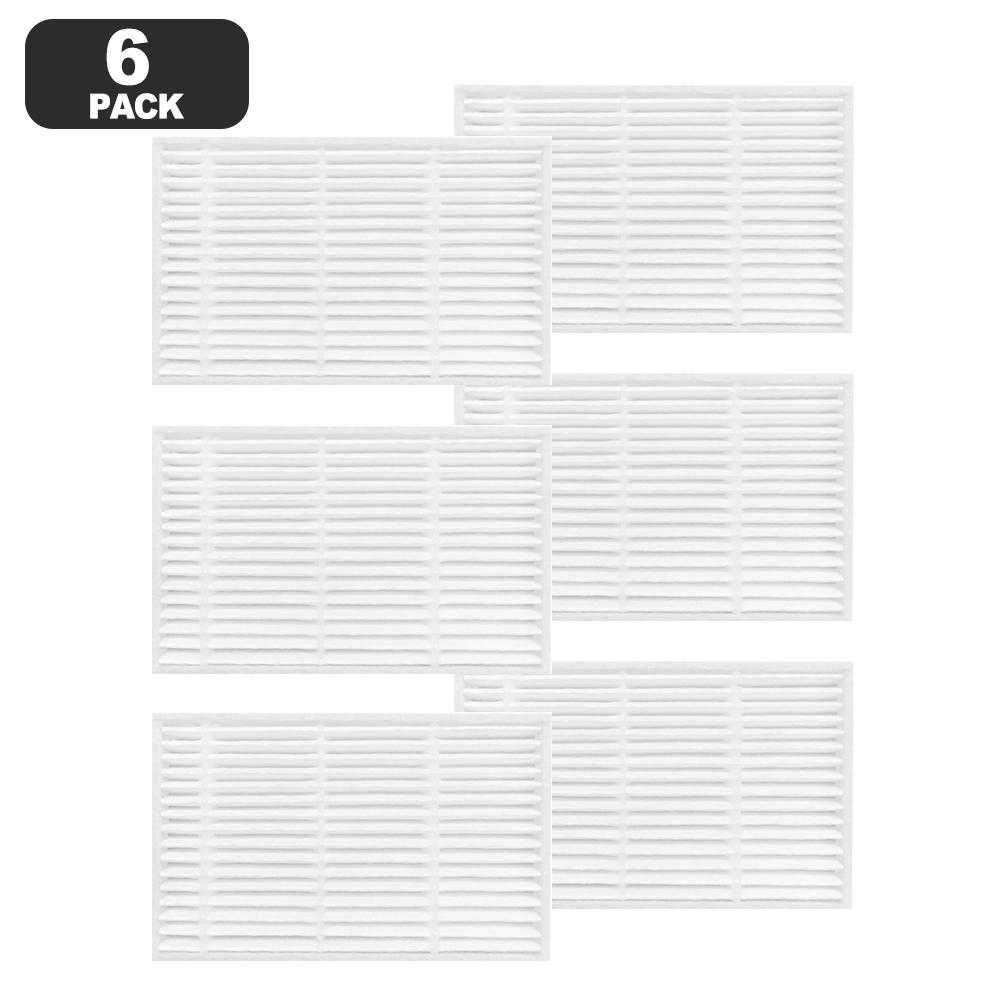 

6 Pack Replacement Filters For Haier HSR Home For M3 Robot Vacuum Cleaner, High Efficiency Dust Filter Accessories