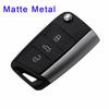 Cocolockey 3 Tasten Klappschlüssel Gehäuse Für Skoda Octavia A7 Für Vw Golf 7 Mk7 Für Seat Leon Passat Beetle Polo Bora