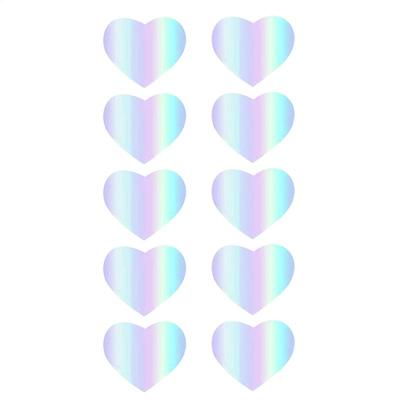 Stickers For Bikes Reflective Decals 10X Adhesive Art Decor Tape Reflectors For Bottle Helmet Motorcycle Car Teen Luggage Cup