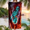 Norwich City Football Beach Towel Soft Microfiber Summer Towel Quick Dry Absorbent Towel for Beach Swimming Pool Travel