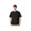 FILA Lifestyle Breathable Stretchy Casual Daily Commuting Versatile Minimalist Regular Knit Short Sleeve T-Shirt Men Tops Black F11M522117FBK