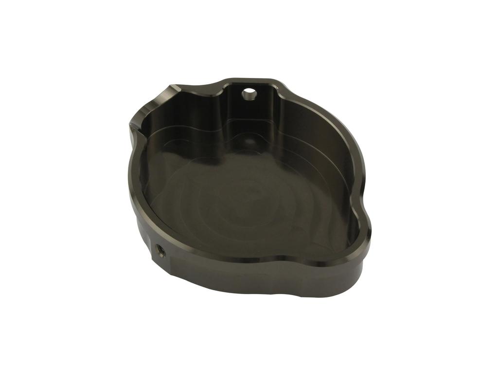 POSH FAITH Aluminum Radiator Cap for Part Number Z900RS/CAFE (2021-2023) Titanium, 132315-11