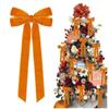 Pink Velvet Bow Christmas Tree Home Etiquette Room Birthday Party Door Wedding Holiday Decoration