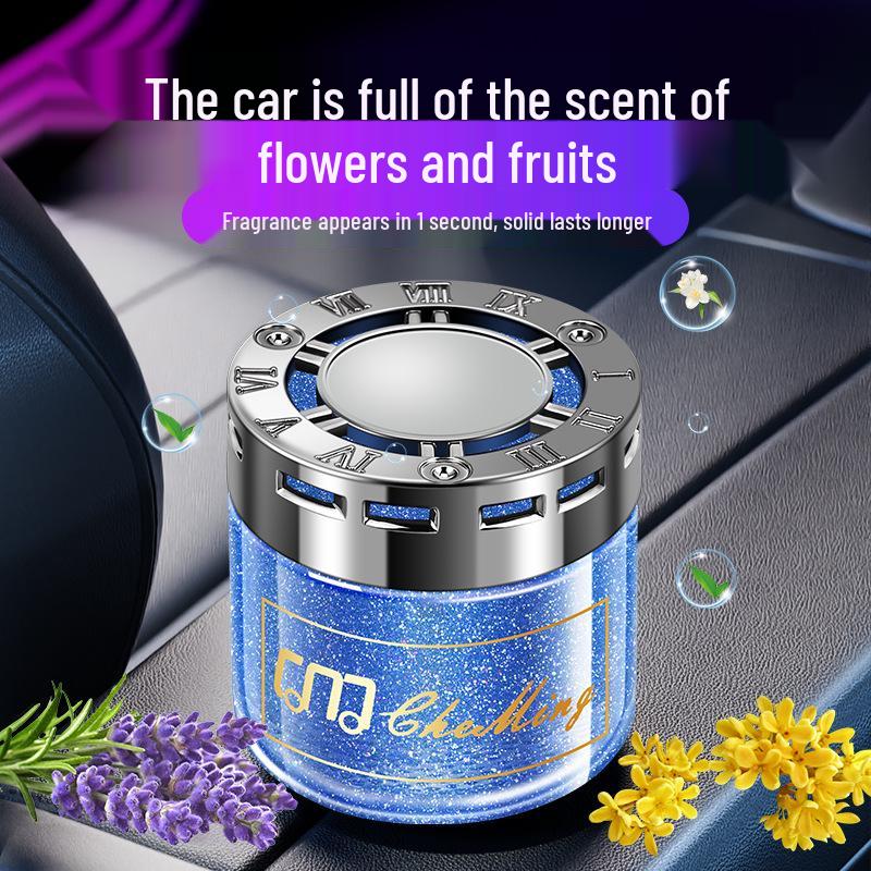 Starry Quicksand Car Cologne: High-End Long-Lasting Perfume Ornament & Odor Eliminator