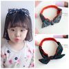 Korean Style Bow Headbands for Girls - Polka Dot Fabric, Cute & Versatile, New Design, Perfect for Daily Wear & Sports