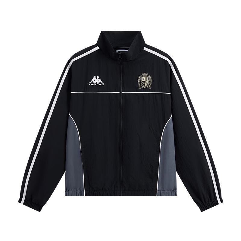 Kappa 2026 Retro Color-Block Stand-Collar Jacket