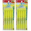 Pilot Friction Light Erasable Highlighter Yellow 5 Pack PSFL50SL5Y ( 2)