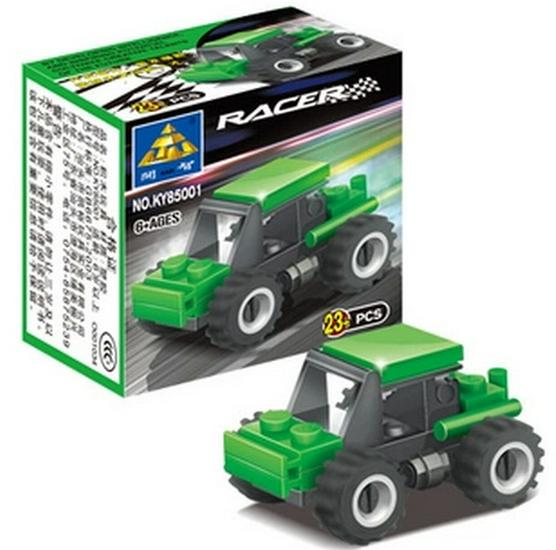 

Серия Kaizhi Racing Мини Спортивный автомобиль Конструкторы - Красный и Синий Детские Развивающие Игрушки (Модель 85001-85004) 7 x 7 x 4.5 cm