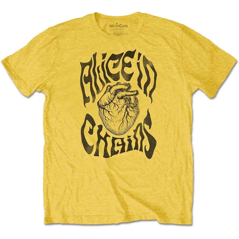 Alice In Chains  Transplant  Yellow T shirt - NEW 3XL