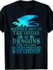 Dragon's Affairs Should Not Be Meddicated In Tshirt 180g TshirtRetro Casual Sho