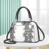 Handbag bag snake pattern shoulder bag messenger bag women's bag high quality leather shell bag bags