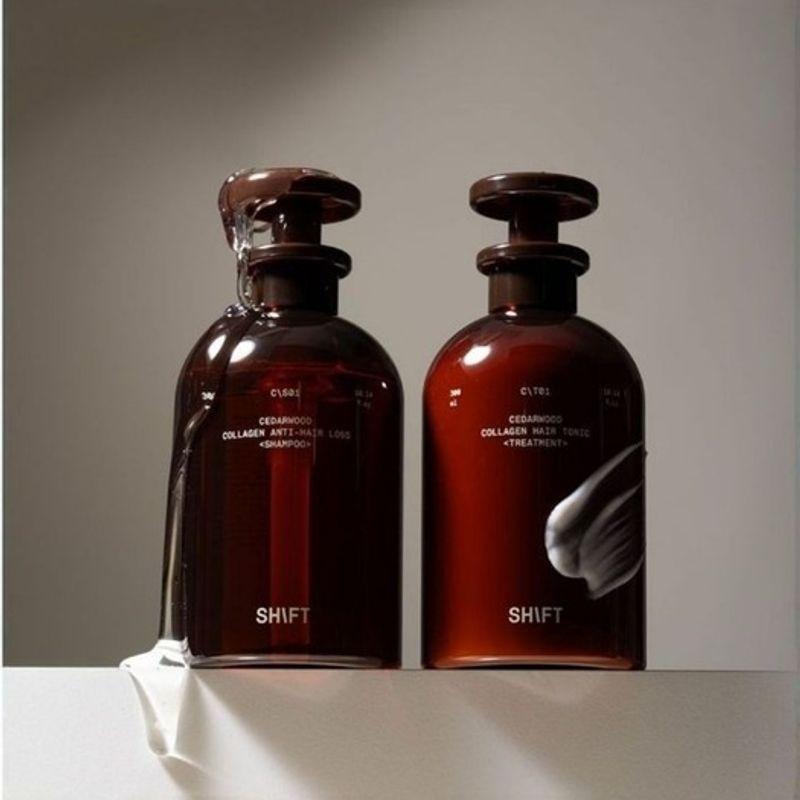 

SHIFT Cedarwood Collagen Hair Care Set (Anti-Hair Loss Shampoo + Tonic Treatment) Main product