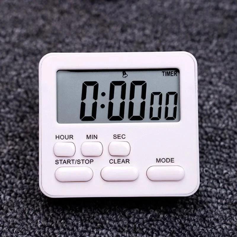 LCD Digital Display Cooking Alarm Clock Kitchen Timer Sleep Stopwatch Clock House Kitchen Accessory Countdown Timer Clock Amagi