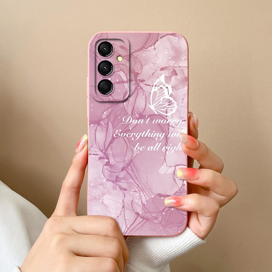 Case For Samsung Galaxy M23 M33 M35 M53 5G Fashion Black Coconut Tree Silicone Soft Cover SamsungM23 M 33 M35 M53 5G Funda Shell