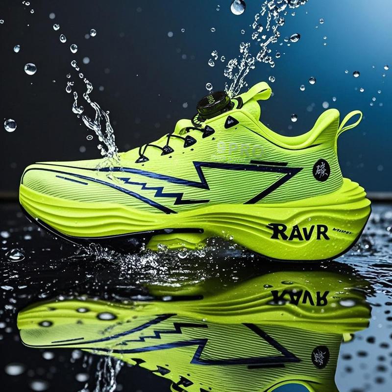 Men Racing Running Shoes Light Foam Carbon Plate Cushioning Stable Shoes Fashion Printed Sneakers Anti Slip Comfoy Tennis Shoes