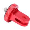 14 Mini Tripod Mount Adapter Video Action Camera Accessory Aluminum Alloy (Red)