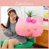Plush Cute Cushion Pillow With Short Hair Material Bedroom And Gift