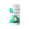 21K Gold Vita Complex: Grapefruit-Flavored Vitamin B Group with Milk Thistle, Turmeric & Astragalus - 60 Capsules for Late Nights