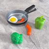 8pcs Montessori Simulation Kitchen Toys Bread Hot Dog Children Toys DIY Cookware Game Set