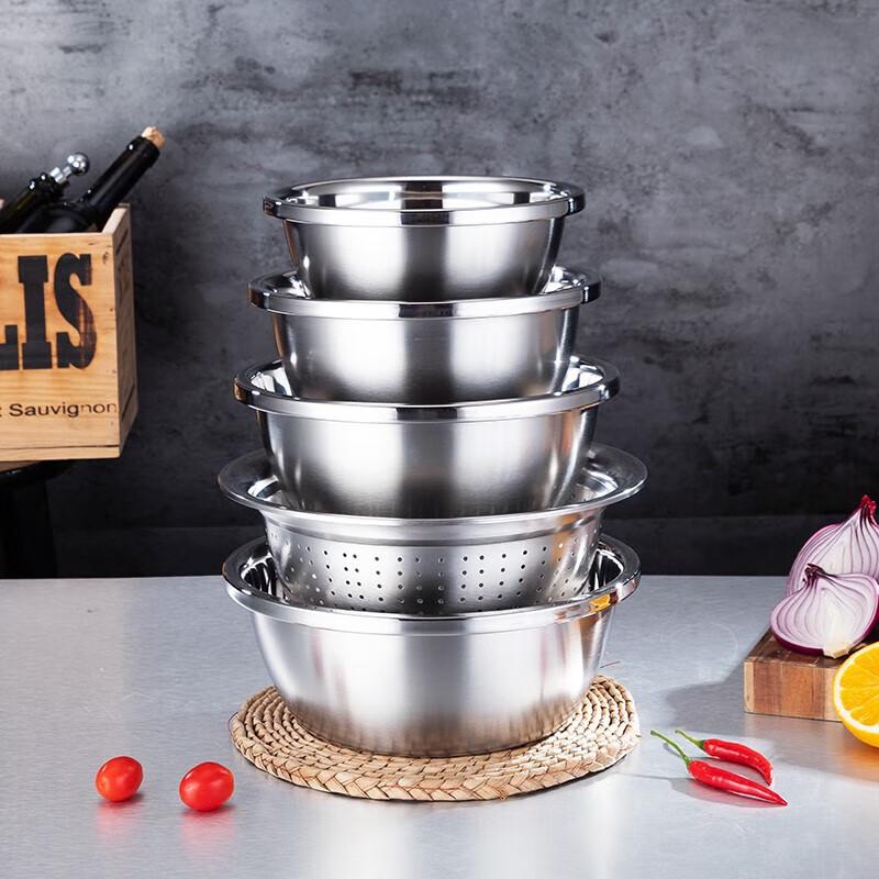 Yi Bo Nano Platinum 5-Piece Stainless Steel Cookware Set