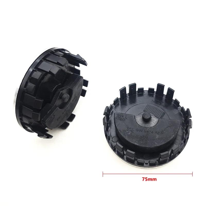 4 Stück 75mm Auto Radnabenkappen Schwimmende Mittelkappen für Mercedes Benz W203 W204 W205 W176 W177 W212 W213 A B C E S GLC GLE