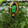 4-in-1 Soil Tester: Moisture, Light, pH & Temperature Meter