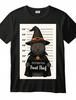 Funny Halloween Cat Shirt Witchy Tee Treat Or Treat Quote Cat Graphics Tee Spooky Season Humor Shirt