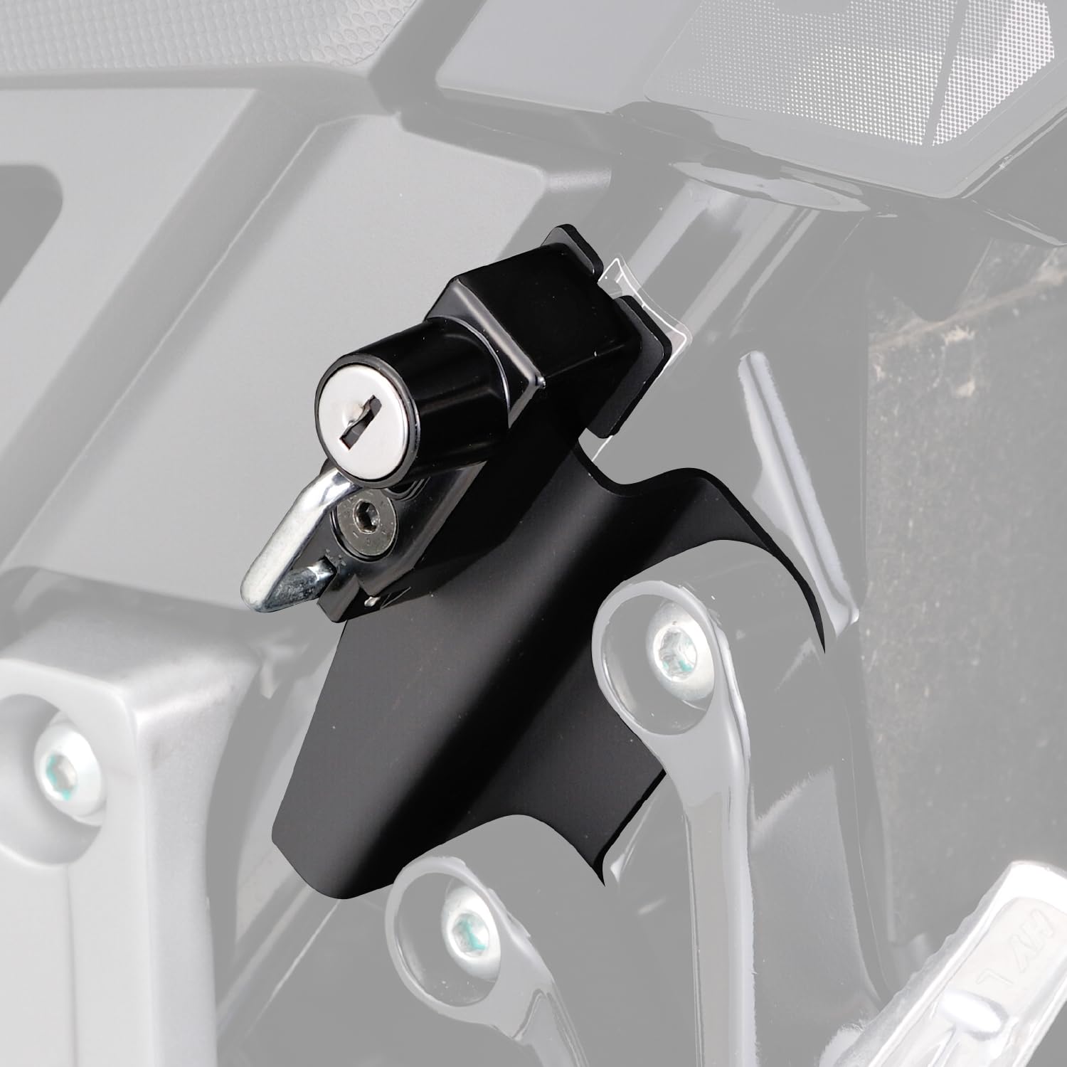 

Замок для шлема мотоцикла Daytona V Strom 250 держатель шлема 98165 (17-23) чёрный