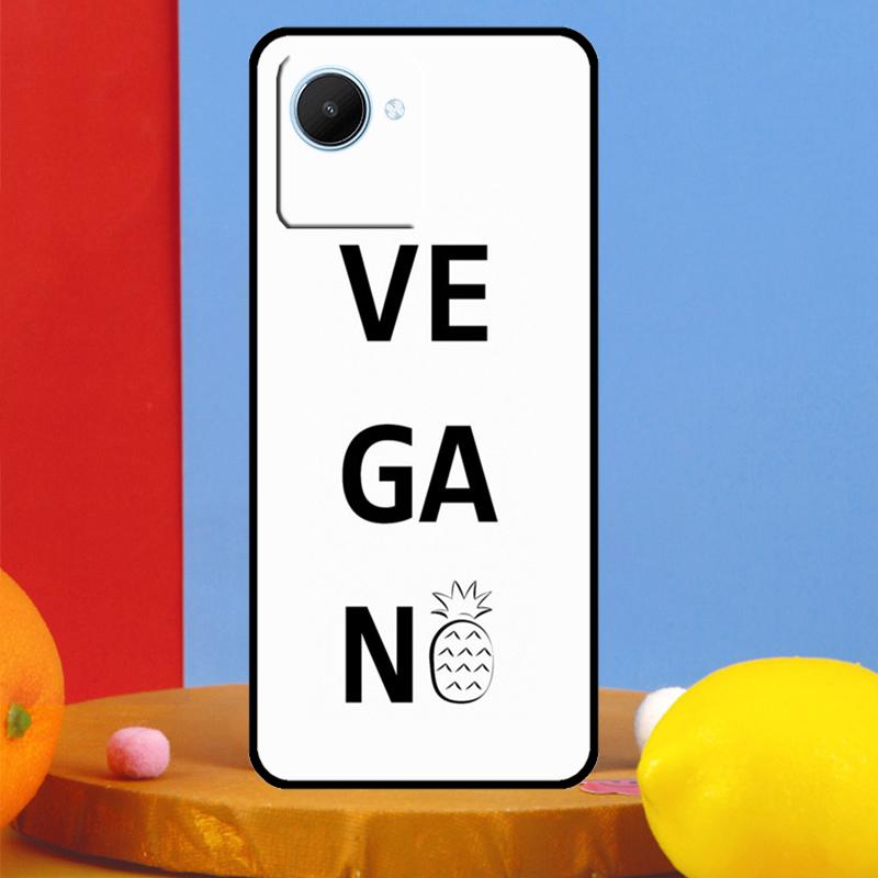 

LOVE VEGGIE Vegetarian Quotes VEGAN For Realme 15 Pro 10 11 12 13 14 Pro Plus GT6 GT7 C61 C67 C63 C71 C55 C51 C65 C53 C75 Case Realme GT7 Pro