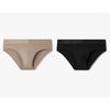 Men S gloSSy Logo Banding Cotton briefS 2 Piece Set 0815311056 0815311058 