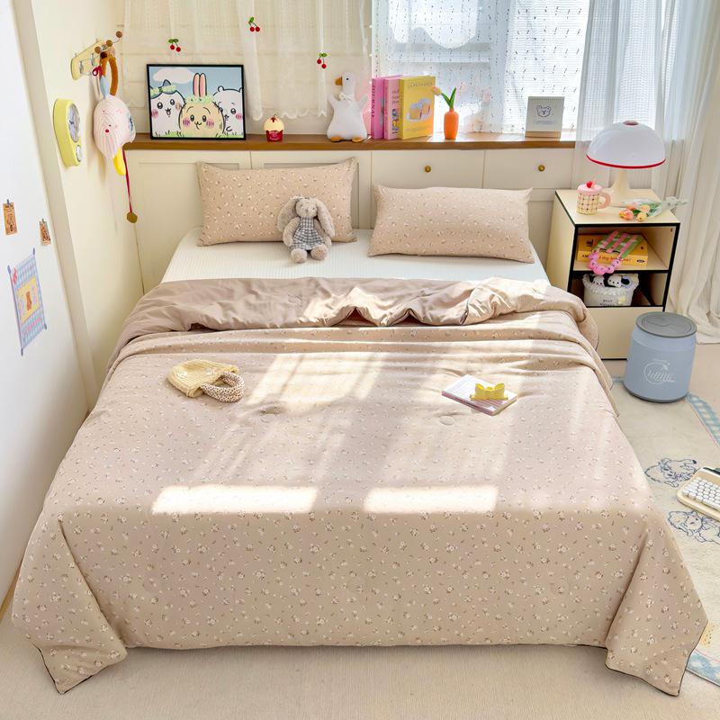 A klasės kūdikių lygio plauta medvilnė ir sojos pluoštas vasarinė vėsinanti antklodė