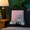 H-Happy S-Sugar Life Pillow Case Plush Fabric Soft Double Sided Print Home Sofa High Quality Cushion Cover Throw