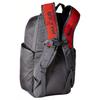 New Nike Synthetic Material Backpack Regular Unisex Dark Gray & Orange & Metallic Silver BA5246-065