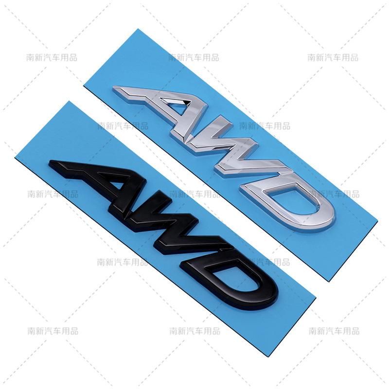 Suitable for Mazda AWD lettering decals and ABS labeling stickers car sticker emblem