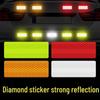 Reflective Sticker for Motorcycles, Cars, and Trucks - Night Safety and Creative Design