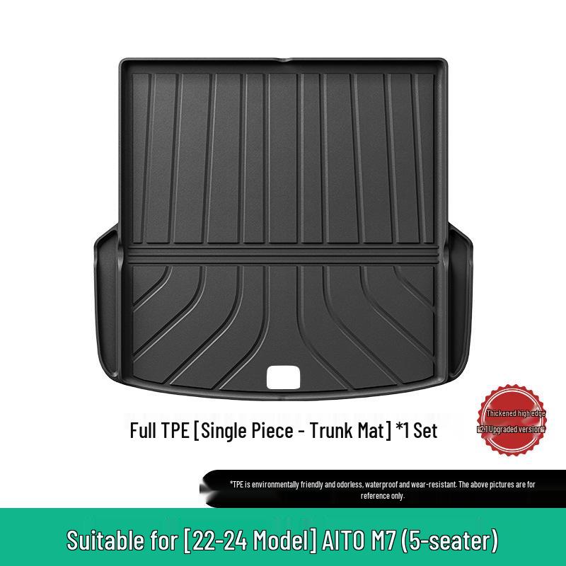 AITO M7 TPE Floor Mats 2022-2026: Eco-Friendly Car, Trunk, and Seat Backrest Mats