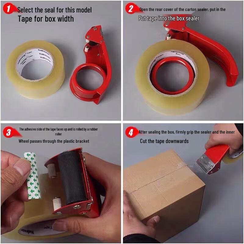 Shuo Ji Metal Carton Sealing Tape Dispenser