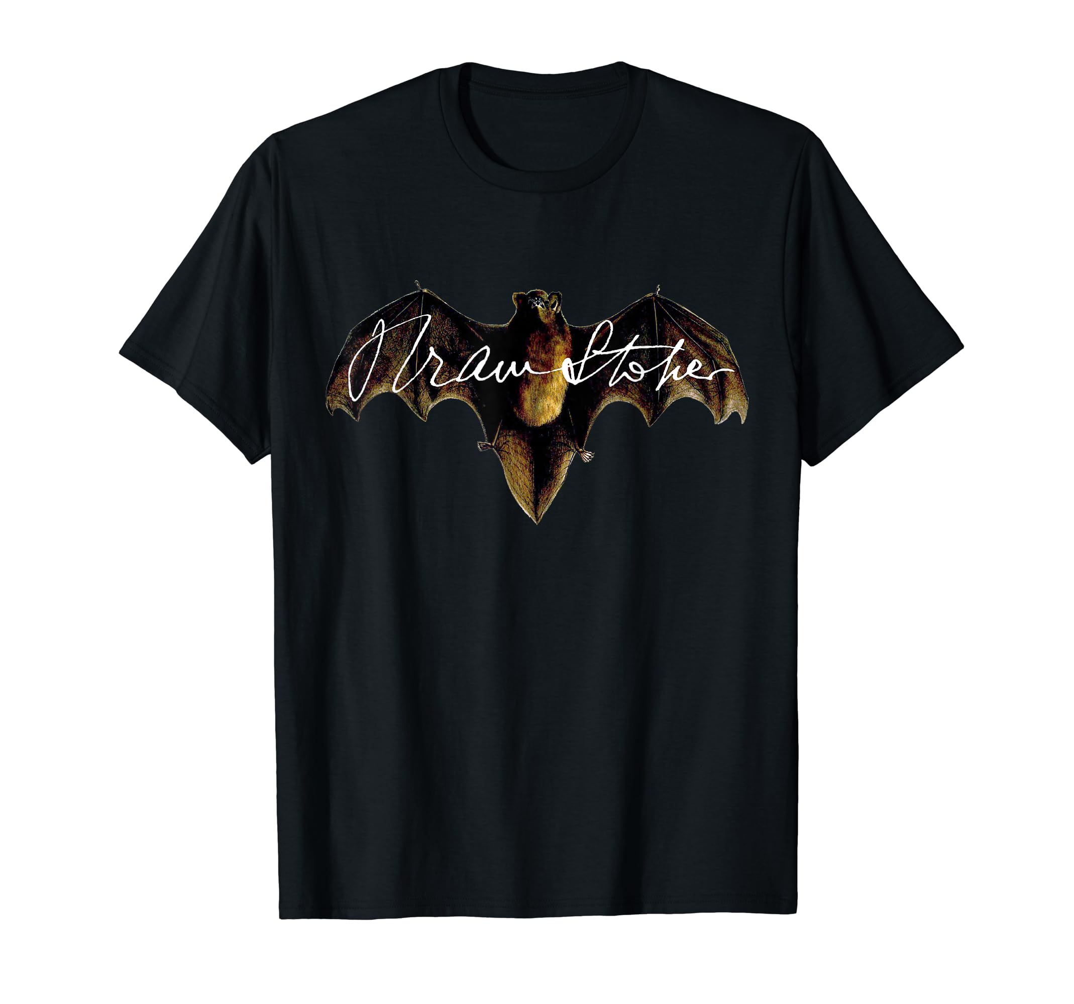 

Vampire Bat with Bram Stoker Signature T-Shirt