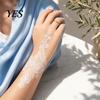 Gentle-On Skin Tattoo White Lace Sticker for Women, Temporary Face Body Fake Decal Arm, Waterproof Wedding Party Festival