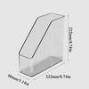1/2pcs Desktop File Folder Book Magazine Holder Plastic Desk Document Paper Organizer Vertical Storage Rack Office Stand Shelf