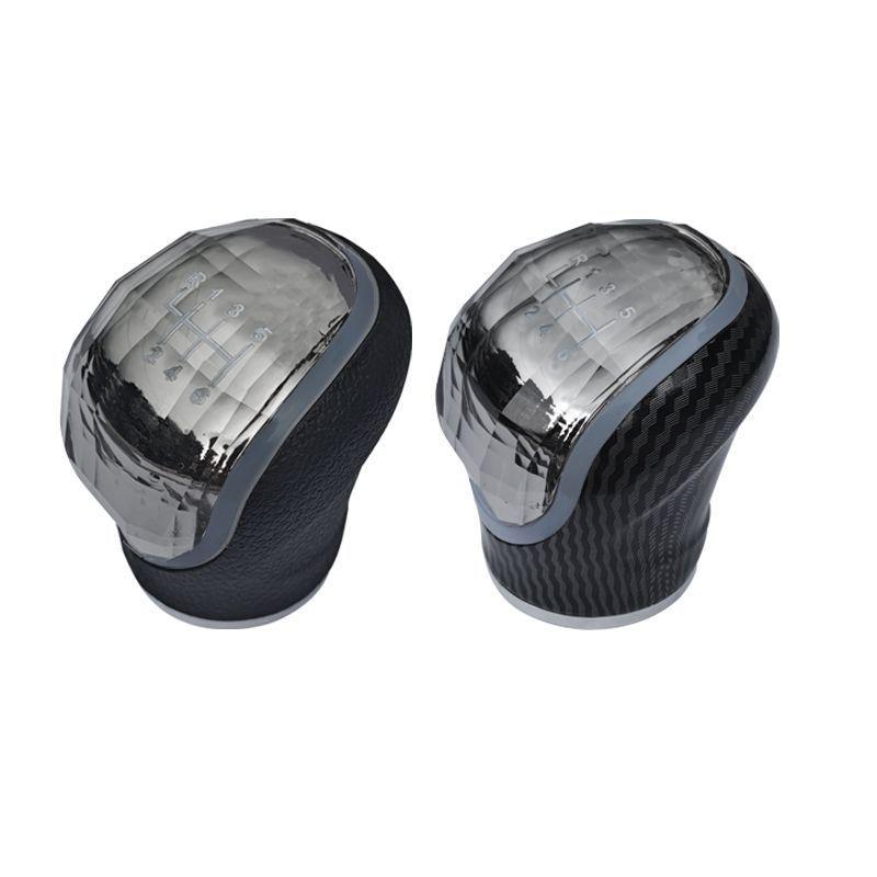 Crystal Luminous Seven-Color Manual Gear Shift Knob for Haval M6/H6/H5, Fengjun 5/6 - Modified Car Accessory