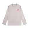 Women's 2025 American Style Pure Cotton Long-Sleeve T-Shirt: Loose Fit, Ideal for Autumn/Winter.