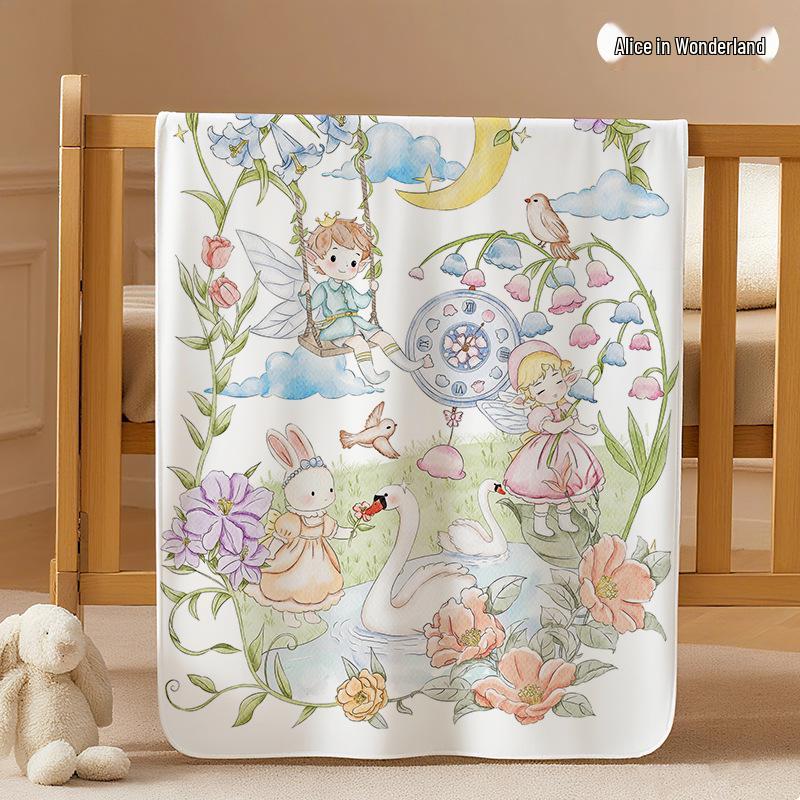 Водонепроницаемая хлопковая прокладка при недержании: Дышащий, Стирающийся, Большой размер для малышей и новорожденных 50x70 cm