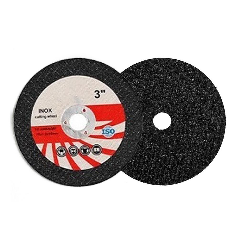 10pcs 75mm Resin Cutting Disc Set Corundum And Zirconium Grinding Wheels For Metal And Stainless Steel For Angle Grinder