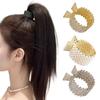 Full Diamond Rhinestone Hair Clip Elegant Shark Hair Claws New Ponytail Holder  Girl