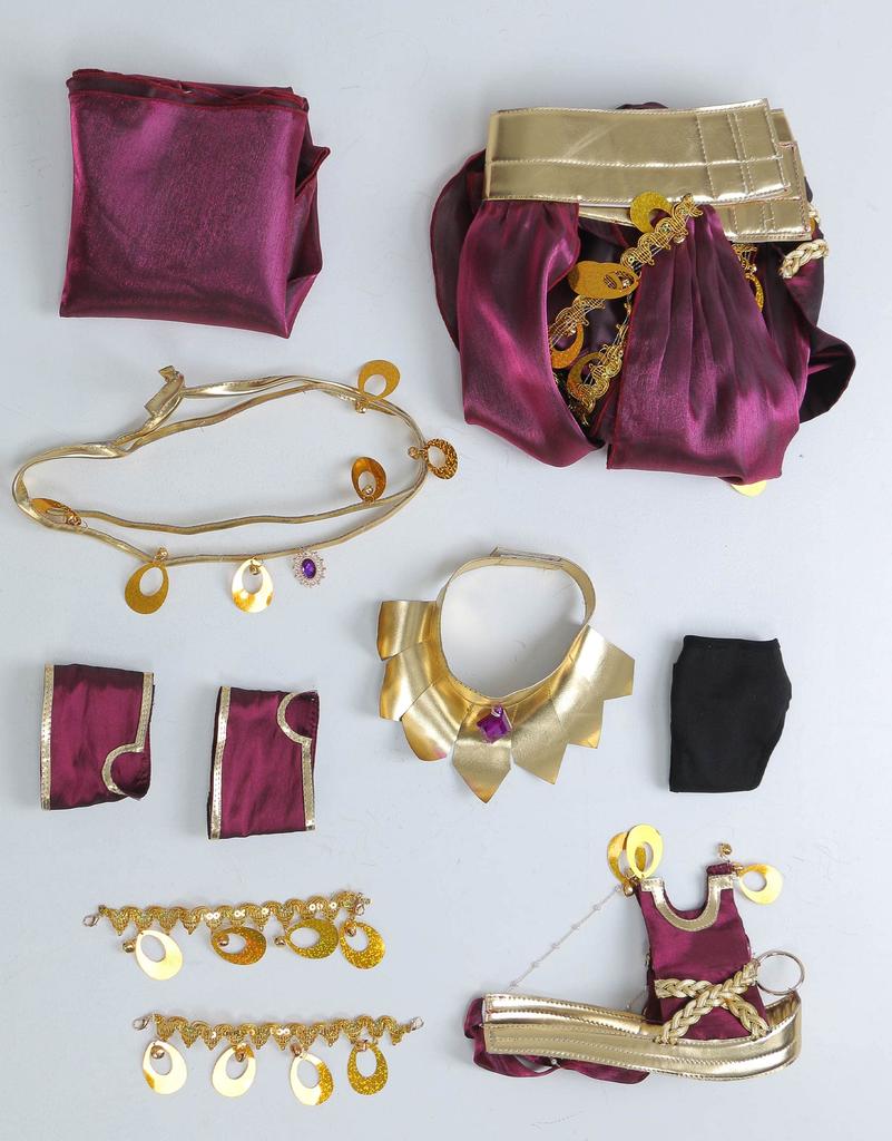 Miccostumes Women's Princess Costume, Sexy Exotic Lingerie Set (M)