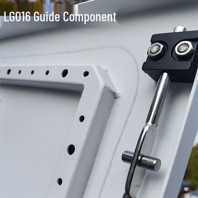 Energy Storage Cabinet Lock Rod Fixing Groove – Black Guide Part